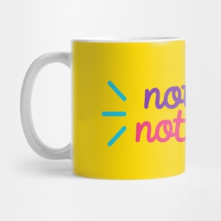 Itzy not shy not me cute typography Mug